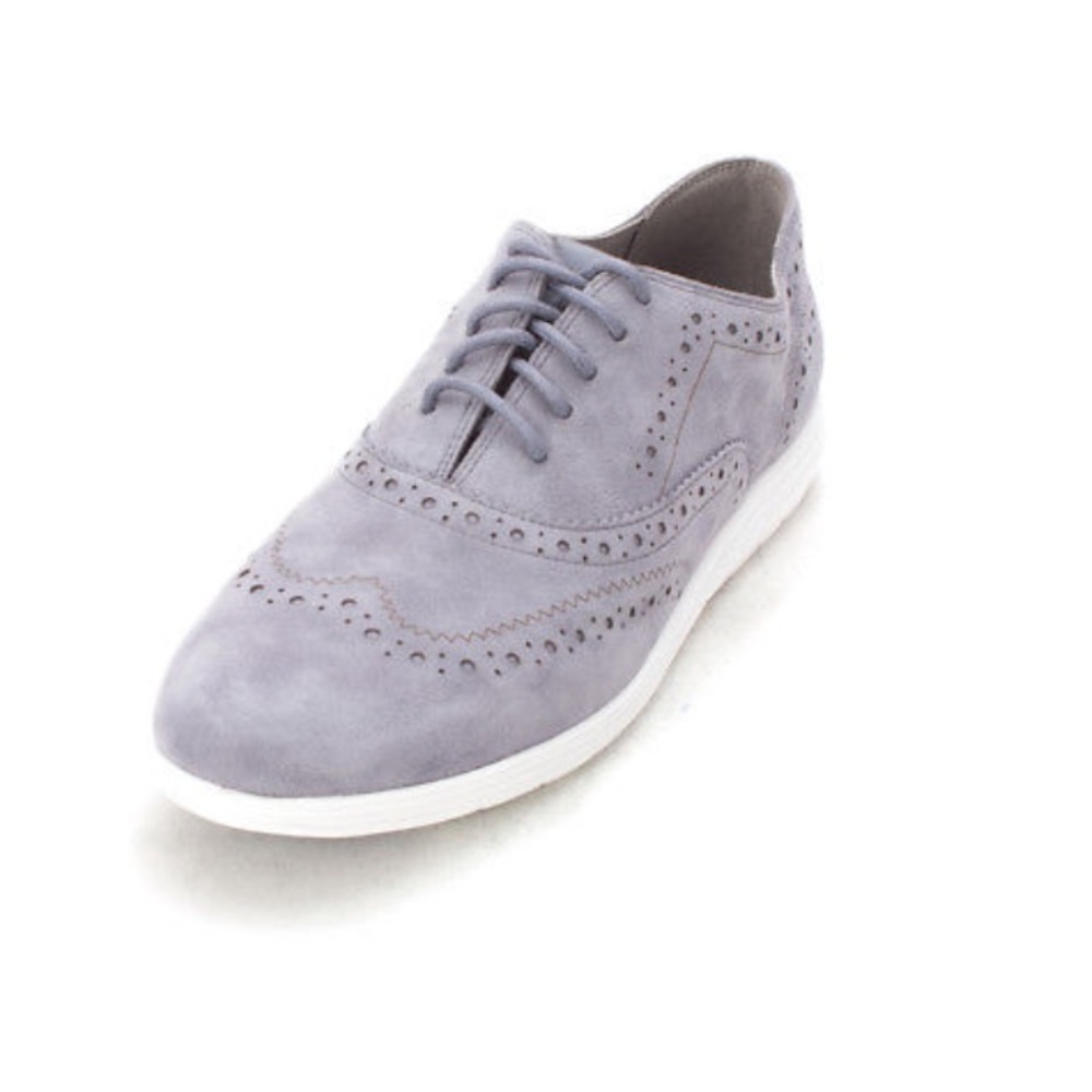 Cole haan suede lace up sneaker style shoe